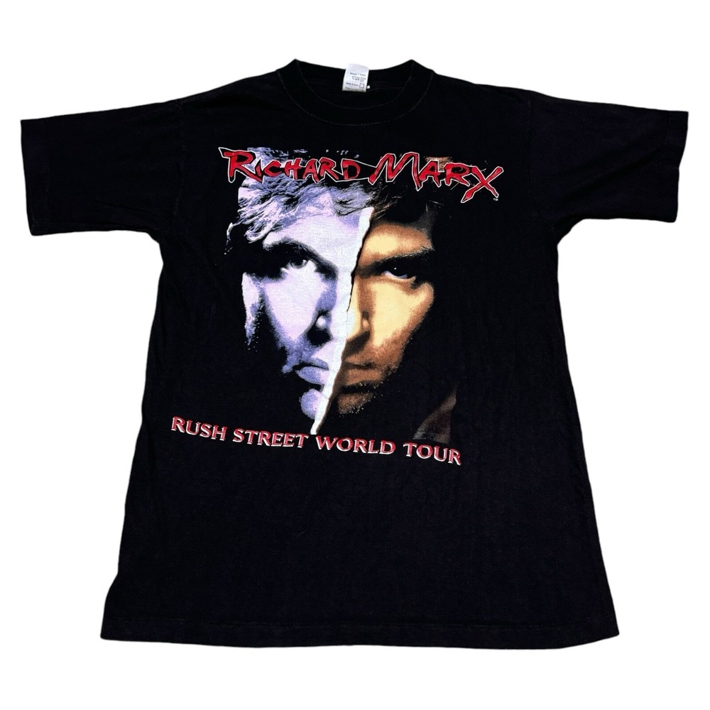 CCI Vintage 1992 Richard Marx Rush Street World Tour Shirt Adult Large